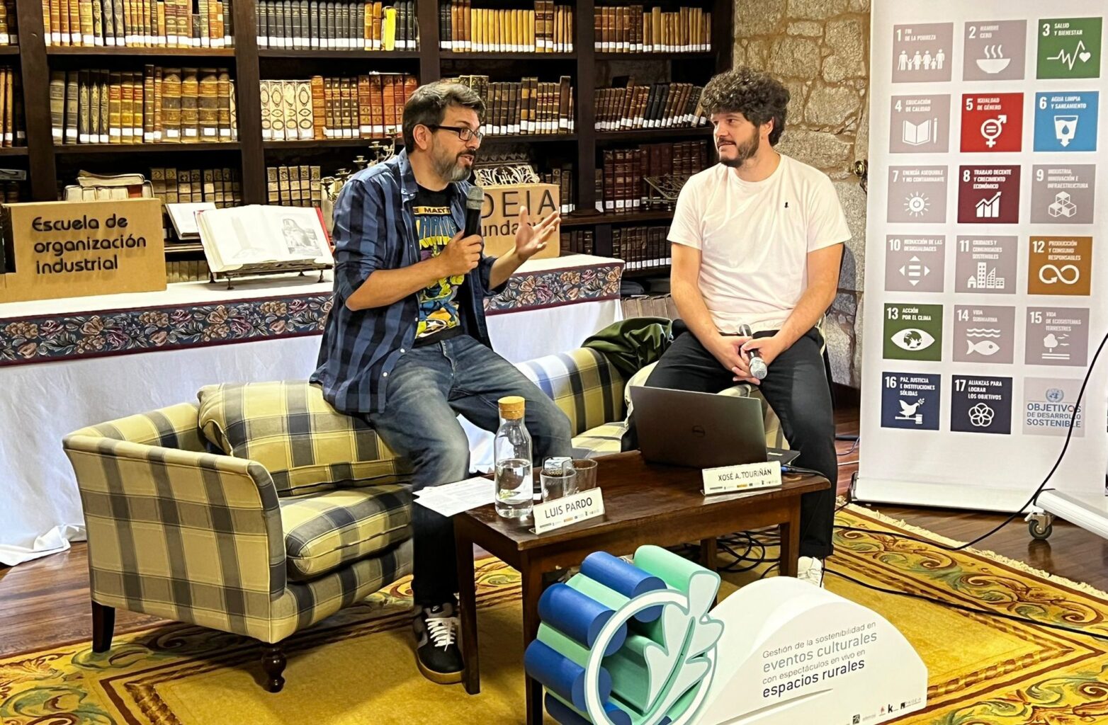 Luis Pardo e Touriñán na xornada organizada pola Fundación Paideia e a Escola de Organización Industrial